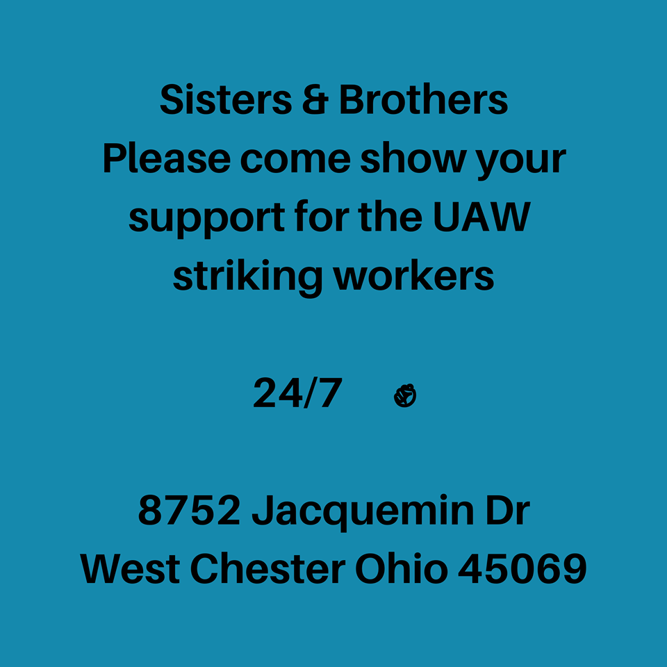 UAW Strikers--Come Join Them